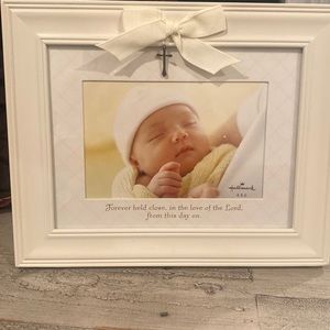 Hallmark 4x6 Christening picture frame